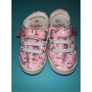 Jelly Pop sneakers infant toddler size 6M Pink Rainbow